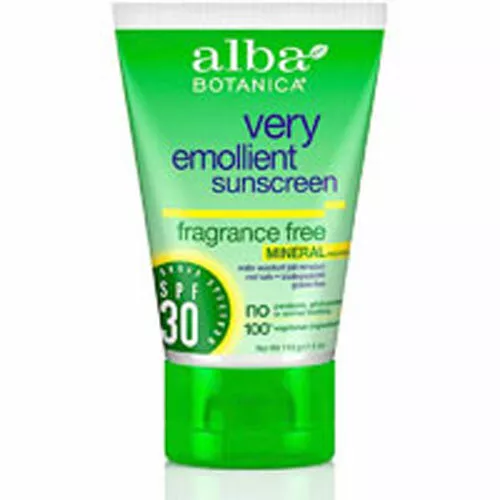 Minéraux Crème Solaire 89ml (sans Parfum SPF 30) Par Alba Botanica