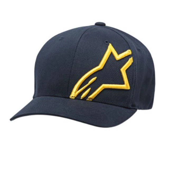 Alpinestars Corp Shift 2 Hat - Navy/Gold - Large/X-Large 1032810087059LX