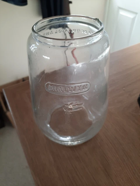 Chalwyn Replacement Glass Lantern For Vintage Chalwyn Hurricane Lamp.