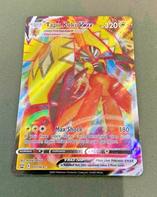 carta pokemon - tapu koko vmax - v-max - ps 320 - Comprar Cartas  Colecionáveis antigas no todocoleccion