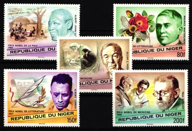 Niger 586-590 Mint #JJ038