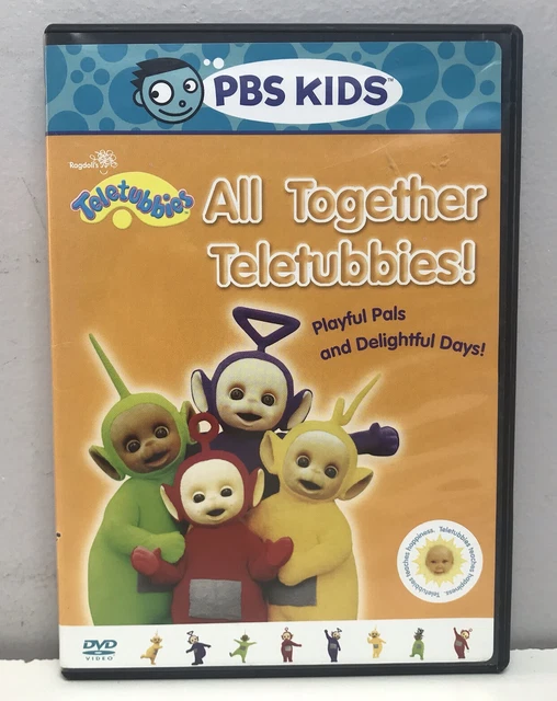 TELETUBBIES ALL TOGETHER DVD Playful Pal Delightful Days PBS Kids VTG