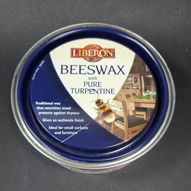 Pasta esmaltada de muebles de cera de abejas pino antiguo 150 ml con trementina pura Liberon