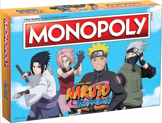 USAopoly Naruto Shippuden Monopoly