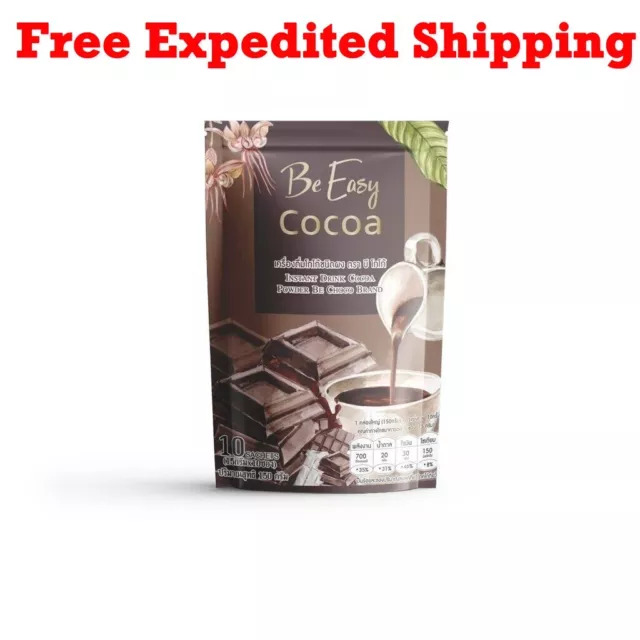 3 X Be Easy Cocoa Instant Drink Weight Control Detox Burn fat Block flour sugar