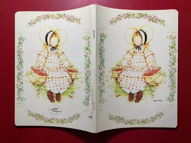 HOLLY HOBBIE Quaderno scuola A5 righe Mondadori (1980) copybook vintage