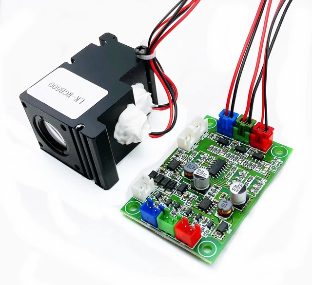 500mw Red Green Blue RGB Tricolor Synthetic White Full Color Laser Module