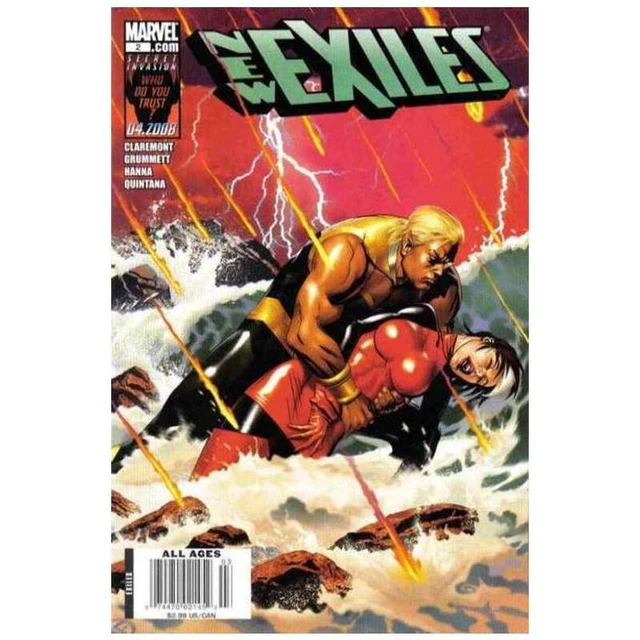 New Exiles (2008 series) #2 in Near Mint condition. Marvel comics [r'