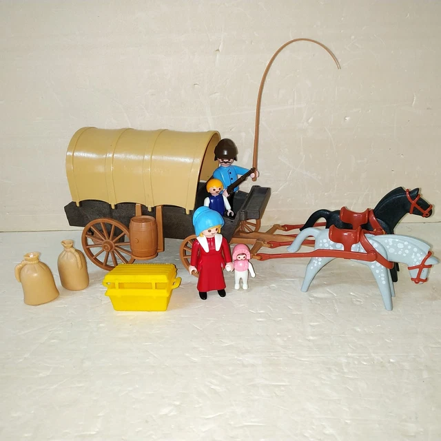 PLAYMOBIL 3278x Lote Western Diligencia Oeste Vintage