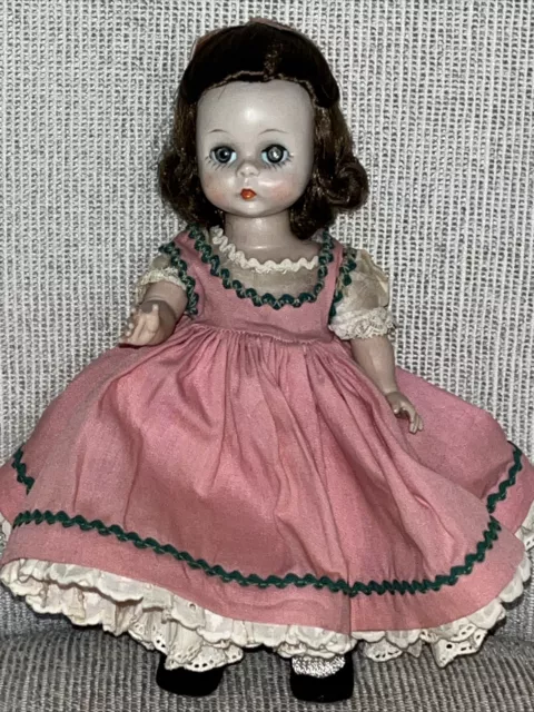 1955 Beth 8” Little Women Madame Alexander Kins Doll Walker