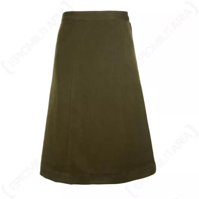 WW2 American Womens Army Corps WAC Service Skirt - Olive Drab Military Repro US