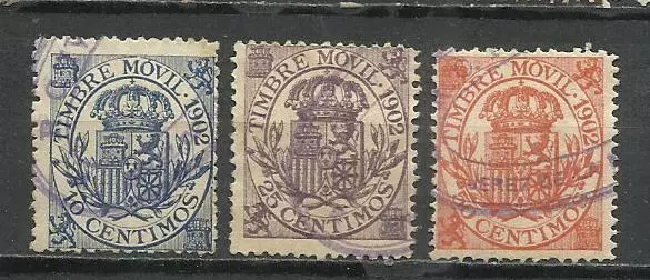 9306AA-SELLOS FISCALES TIMBRE MOVIL VALOR 31,00€ EDIFIL ALEMANY,raros AÑO 1902.