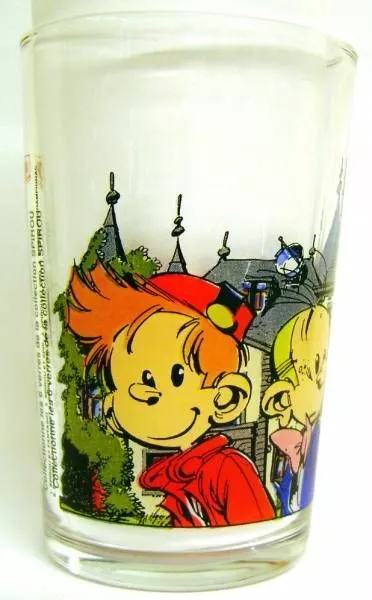 Spirou - Verre à moutarde Amora - Spirou & Fantasio