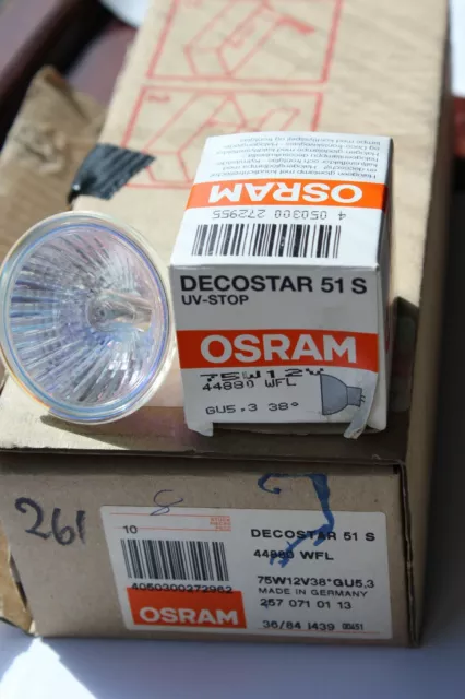 OSRAM Decostar 51S ES TITAN IRC Halogen 12V LAMP 10°-60° 20, 35, 50W DIMMBAR