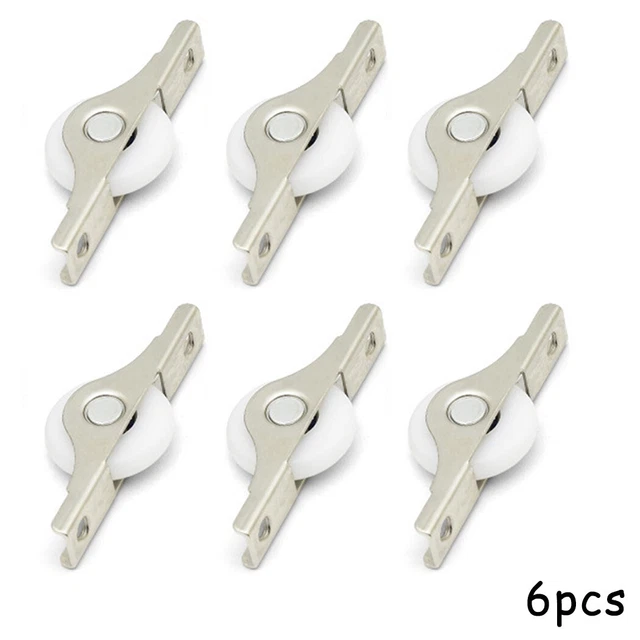 Nuevo Scroll Rueda Cocina Plástico + Acero Inoxidable Armario Puerta Hardware