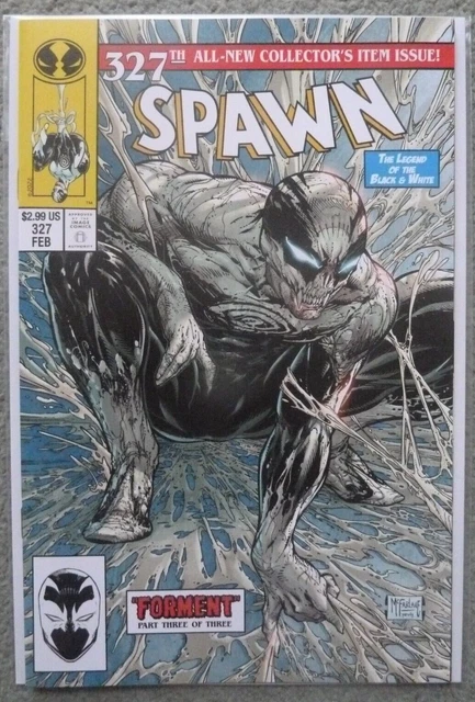 SPAWN #327 HOMAGE VARIANT..TODD McFARLANE..IMAGE 2022 1ST PRINT..VFN+.SPIDER-MAN
