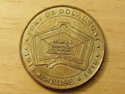 medaille souvenir MDP monnaie de Paris Fort de Douaumont 1914-1918. 2004B