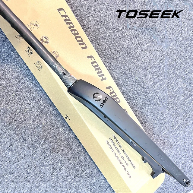 TOSEEK 29 Zoll Carbon MTB Rigid Bike Bucket Axle Gabel 110*15mm Scheibenbremse