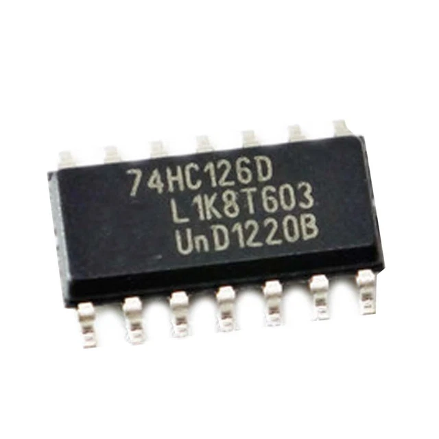 10 PCS 74HC126D SOP-14 74HC126 HC126 SMD Quad buffer