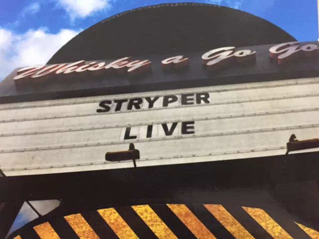 STRYPER - Live At The Whisky CD / DVD Digipak 2014 Frontiers Excellent Cond! DB1