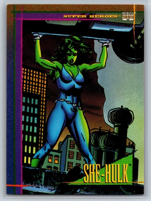 1993 Skybox Marvel Universe Series IV She-Hulk #82