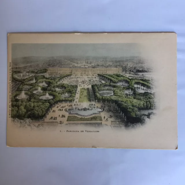 Panorama de Versailles Nancy France Unposted Postcard Carte Postale