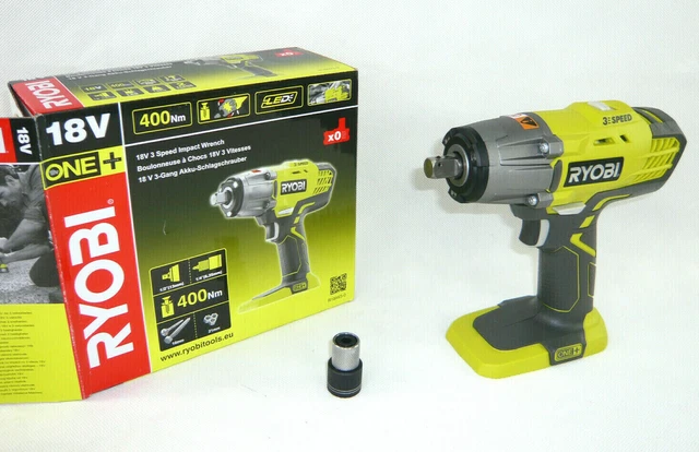 Ryobi impact wrench adapter clearance