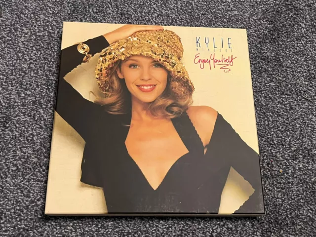 Kylie Enjoy Yourself Lp/2Cd/1 Dvd Boxset! Rare Pwl/Red Cherry