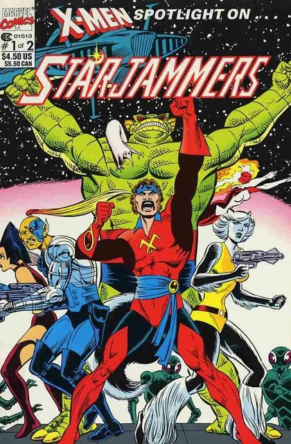 X-Men Spotlight On…Starjammers 1 2 Complete Set Run Lot 1-2 VF/NM 2