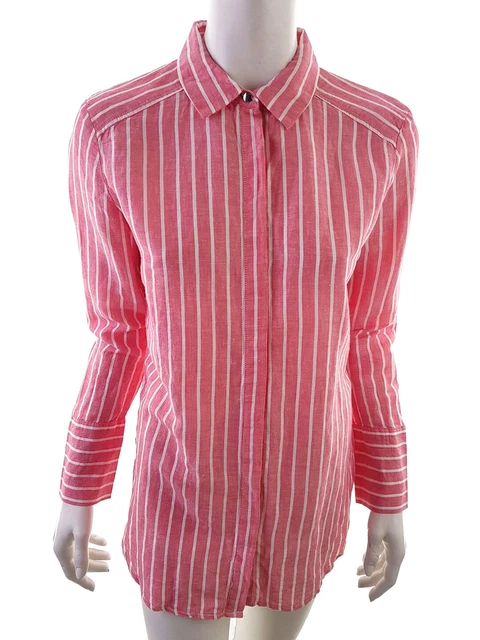 Chemise/Haut Femme à Rayures - Marque Rayure - Taille Regular - Couleur écru - Occasion Très Bon état