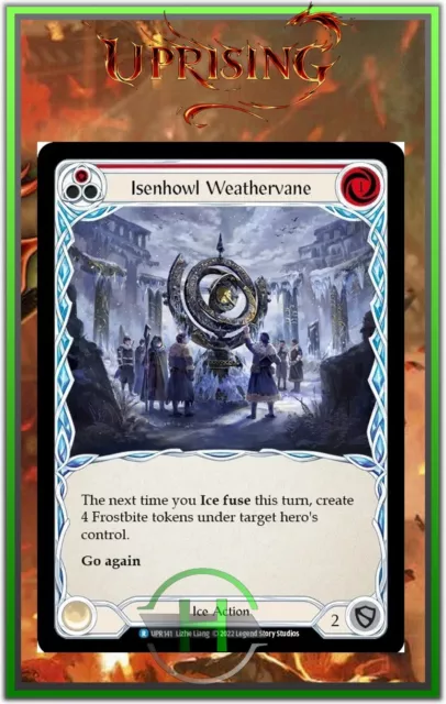 Isenhowl Weathervane Red - FAB:Uprising - UPR141 - Carte Officielle Anglaise