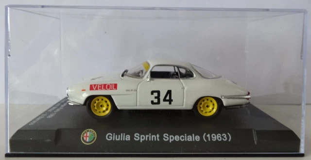 Voiture miniature 1/43 alfa Romeo Giulietta sprint véloce de 1956 - Collection