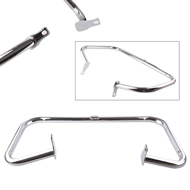 Motore autostradale Crash Bar Guard per Honda Shadow Aero VT750C 2004-2011 Cromo