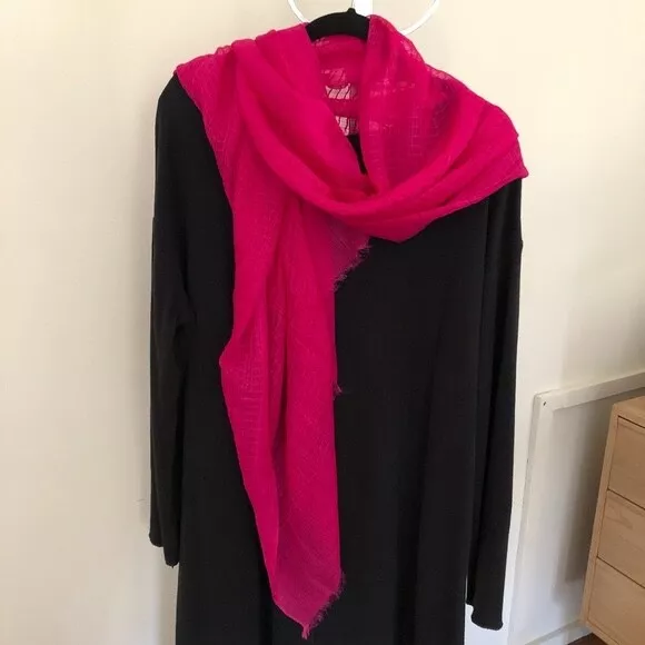 NWT  Bajra Pink Cashmere/Silk Scarf  Nepal ORIG. $325.