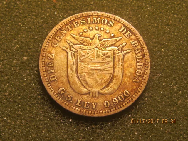 Panama 5 Centesimos, 1904 2