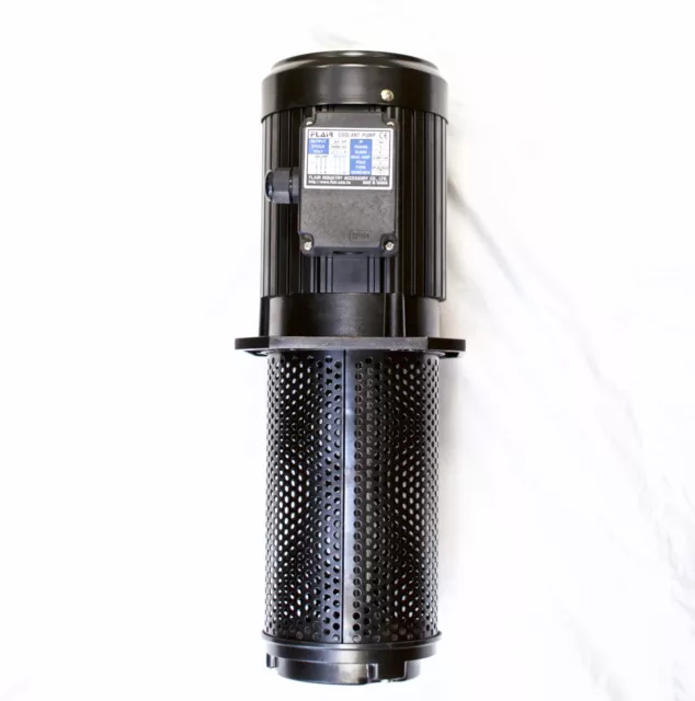 3/4 HP Filtered Coolant Pump, 220V/380V, 3PH, 240mm (9.4"), FLAIR SP-A240-3