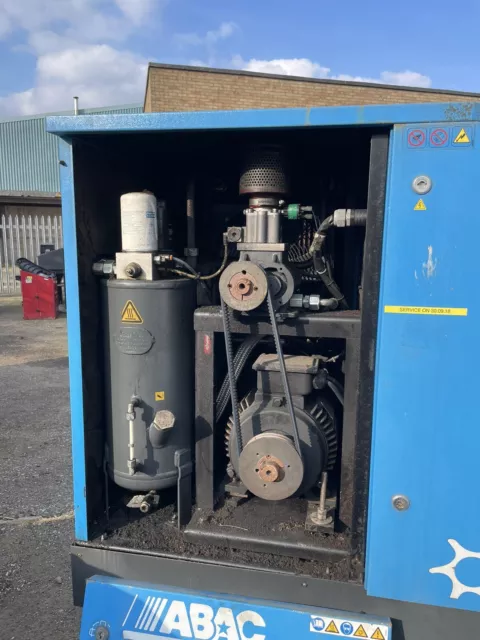 ABAC Genesis 7.5 Receiver Mounted Rotary Screw Compressor + Dryer!