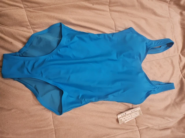 32 DEGREES Womens One Piece Swimsuit, Cerculean Dream, Size Small