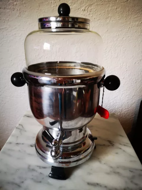 ART DECO Samowar Perkolator Tee Kaffee-Maschine, Rowenta Samovar ⭕ 1930-1940