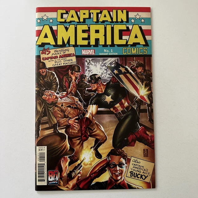 Marvel Comics Captain America Anniversary Tribute #1 Mark Brooks Variant NM 2021