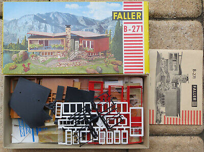 AMS Faller Ams Kit de Montage 219 Café Restaurant 60er Ans Rare 