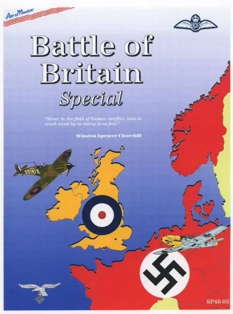 Aeromaster Sp48-05 - Battle Of Britain Special - 1/48 Decal