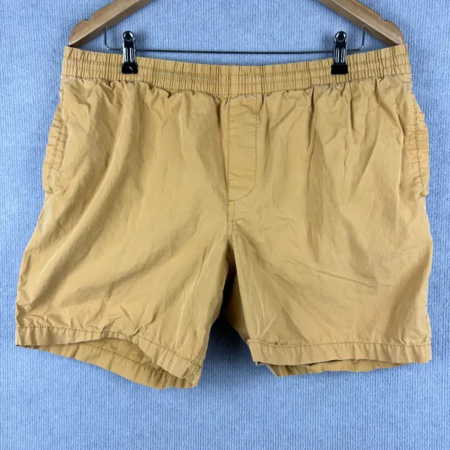 Stussy Authentic Beach Board Shorts Mens Size 34 (W34xL8) Orange