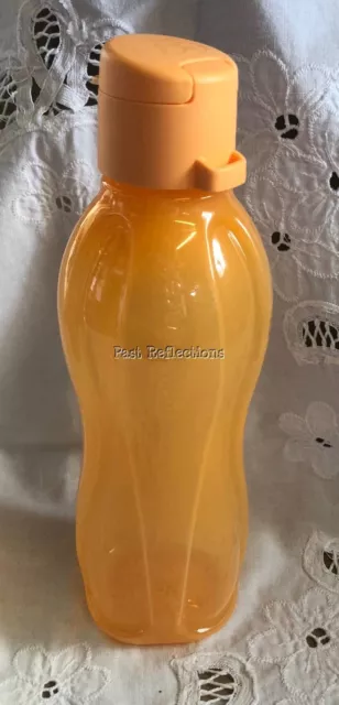 TUPPERWARE ECO DRINK WATER BOTTLE FLIP LID 500ml ORANGE