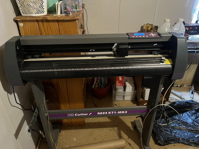 34" USCutter MH Vinyl Cutter Plotter with Stand and VinylMaster Cut Software