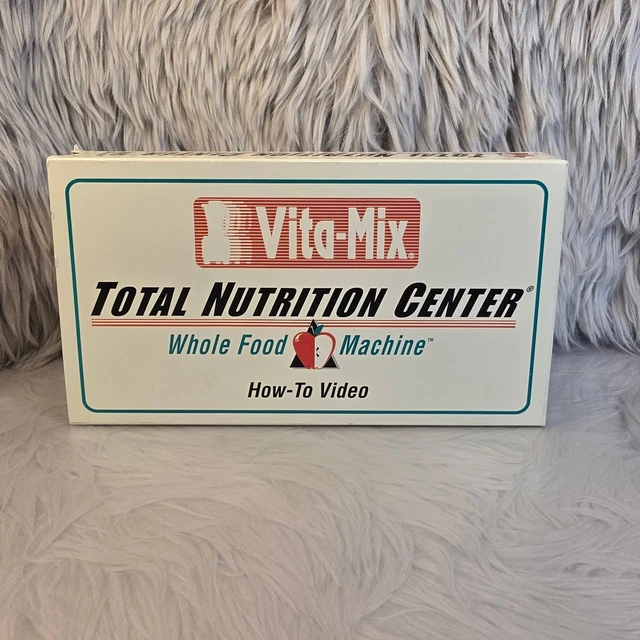 VITA-MIX TOTAL NUTRITION Center Whole Food Machine How-To Video VHS ...