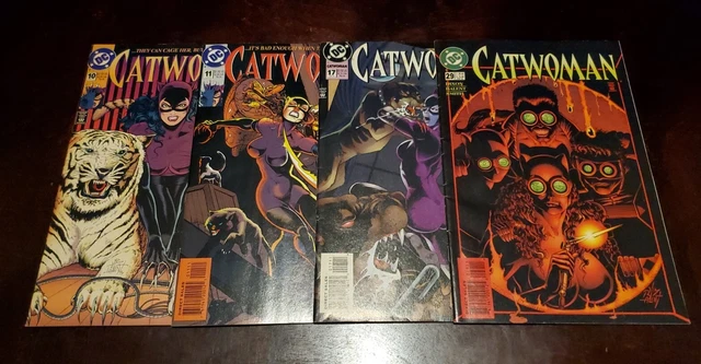 1994 DC Comics Lot of 4 Catwoman #10, 11, 17, 29 (Batman) High Grade NM8.5+