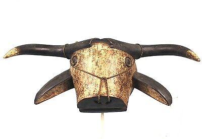 Art African tribal Ethnographic - Large Mask Ox Bidjogo - 58 CMS
