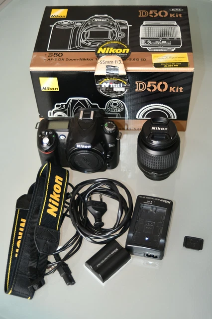 KIT NIKON D50 (corpo macchina + obiettivo Nikkor Zoom 18-55 ED