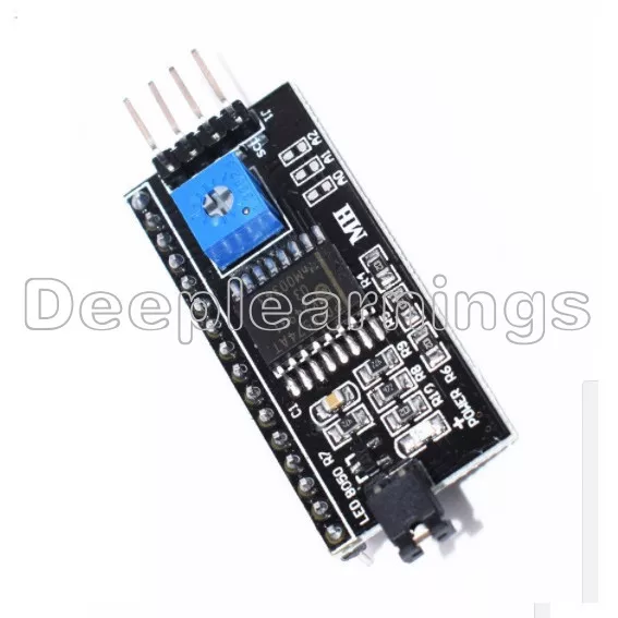 5 PCS IIC I2C TWI SP​​I Serial Interface Board Module Port For Arduino 1602LCD